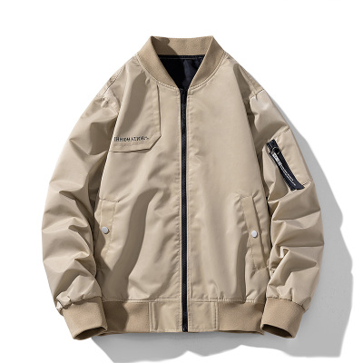 Tooling Outdoor Flight Suit Casual Plus Size Mens New Style Plus Fat Plus Fat Jacket
